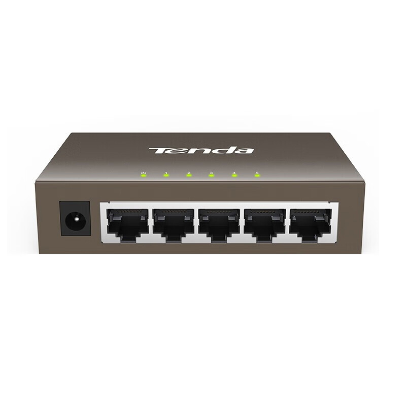 騰達(dá)（Tenda）TEG1005D 5口千兆鋼殼網(wǎng)絡(luò)交換機(jī) 監(jiān)控工程 家用宿舍專(zhuān)用分線器
